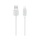 Kabel USAMS Kabel 2,4A USB-A do Lightning 1m biały